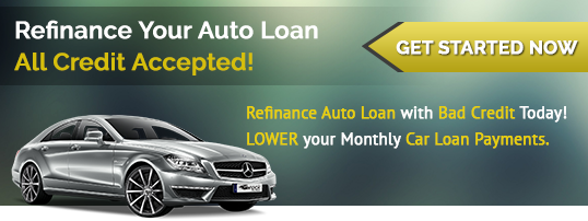 Apply Now For Auto Loan Refinance with Bad Credit